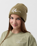 Signature Beanie – Moss