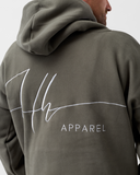 Signature Double-Layer Luxe Hoodie – Ash Grey