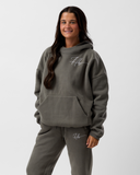 Signature Double-Layer Luxe Hoodie – Ash Grey