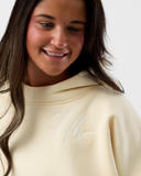 Signature Double-Layer Luxe Hoodie – Bone