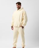Signature Double-Layer Luxe Hoodie – Bone