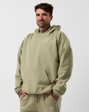 Signature Double-Layer Luxe Hoodie – Moss