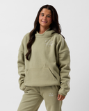 Signature Double-Layer Luxe Hoodie – Moss