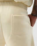 Signature Double-Layer Shorts – Bone