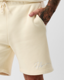 Signature Double-Layer Shorts – Bone