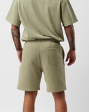 Signature Double-Layer Shorts – Moss