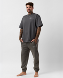 Signature Double-Layer Track Pants – Ash Grey