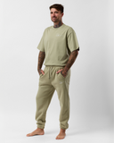 Signature Double-Layer Track Pants – Moss