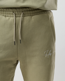 Signature Double-Layer Track Pants – Moss