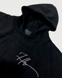 Signature Double-Layer Luxe Hoodie – Black